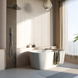 Mecca Basin/Bath Spout Only 250MM Brushed Gold