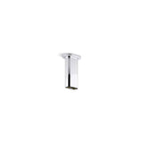 Statement Dual Function Ceiling Mount Rainhead Arm  127mm  Polished Chrome 26325T-CP