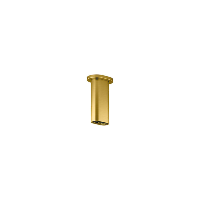 Statement Dual Function Ceiling Mount Rainhead Arm  127mm  Brushed Brass 26325T-2MB
