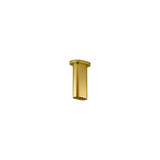 Statement Dual Function Ceiling Mount Rainhead Arm  127mm  Brushed Brass 26325T-2MB
