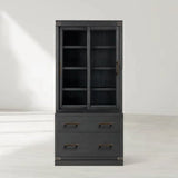 Tremont Solid Wood Modular Cabinet with Storage Cabinets Base