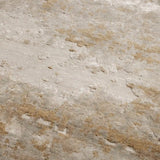Viona Hand-Knotted Round Rug Wool & Rayon Blend Carpet