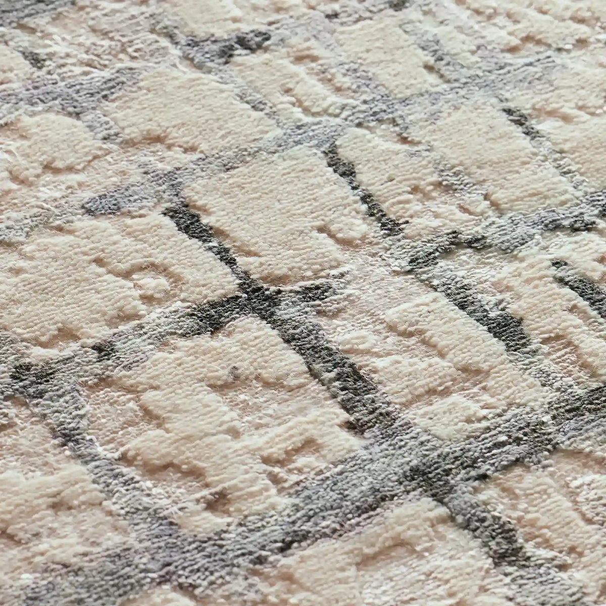 Wylie Hand-Knotted Area Rug Rectangular Washable Living Rooms Carpet