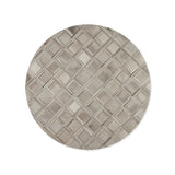 Greer Natural Hair-on-Hide Rug Round Carpet For Living rooms Dining Spaces Bedrooms