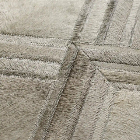 Greer Natural Hair-on-Hide Rug Round Carpet For Living rooms Dining Spaces Bedrooms