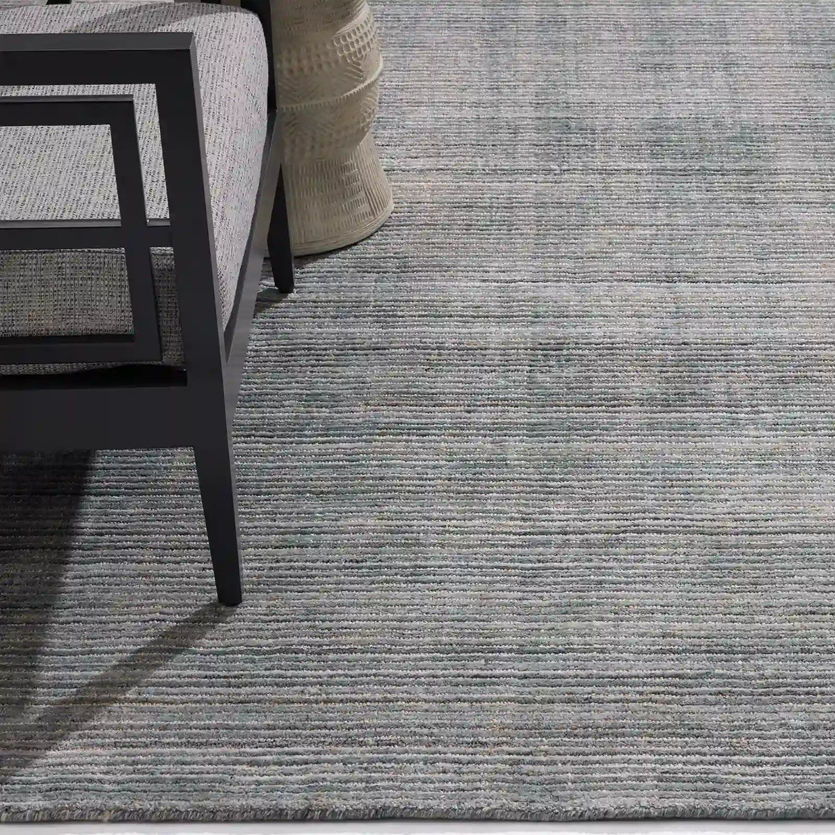 Oriel Handwoven Performance Rug Indoor-Outdoor Entryways Carpet Striped Design