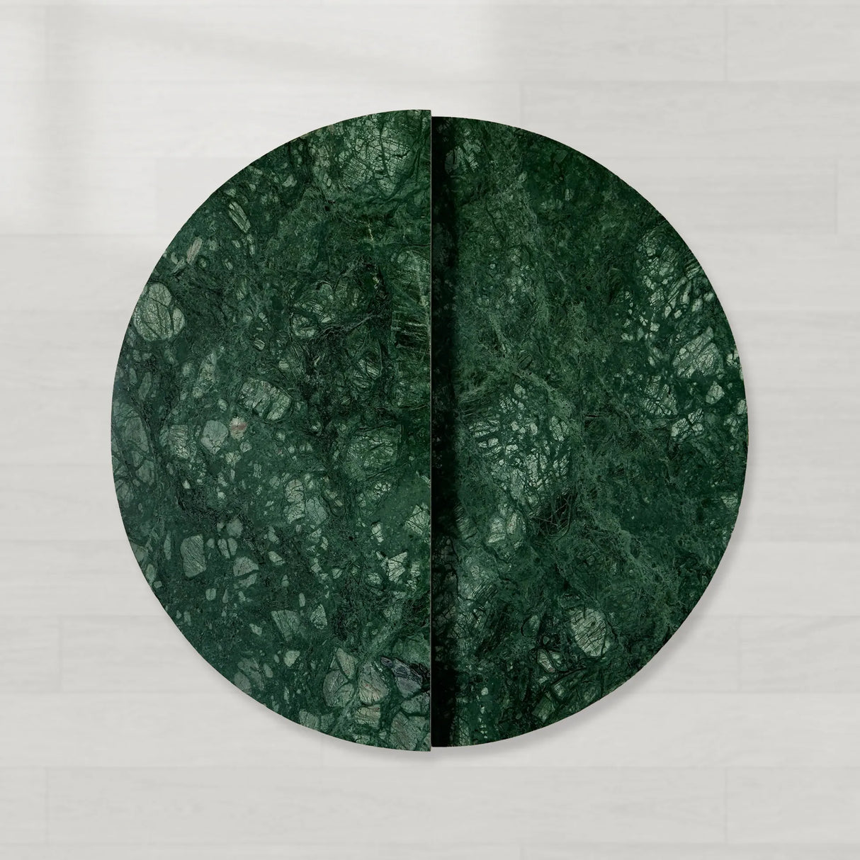 Riggs Modular Marble Circular Coffee Table Natural Stone Cocktail Table Sofa Center Tea Table