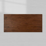 Ilaria Walnut Coffee Table Living Room Center Tea Table Classic Pedestal Cocktail Table