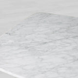 Saint Germain Marble Top Coffee Table Oak Wood Dauphine Base Cocktail Table Living Room Ston Top Center Tea Table