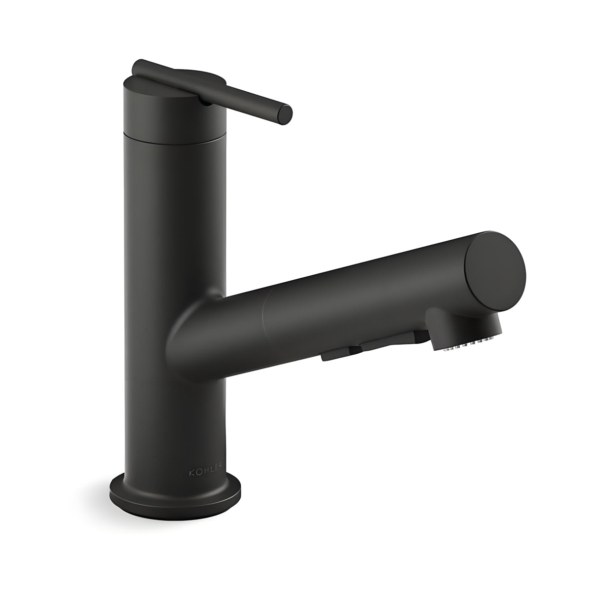 Crue Pull-Out Kitchen Mixer Brushed Brass