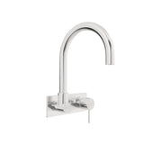 MECCA WALL BASIN/BATH MIXER SWIVEL SPOUT BRUSHED NICKEL