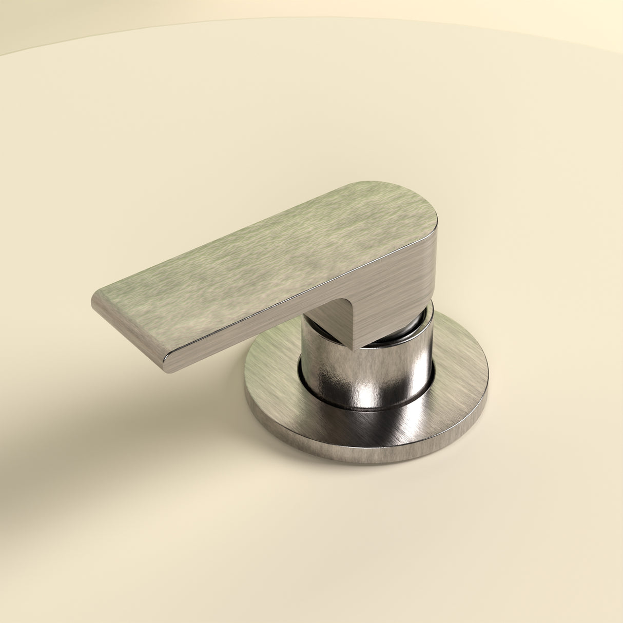 BIANCA SHOWER MIXER 80MM PLATE GUN METAL