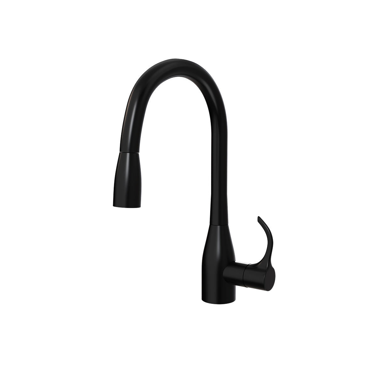 Simplice Pull Down Kitchen Mixer Matte Black