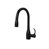 Simplice Pull Down Kitchen Mixer Matte Black