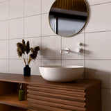 Mecca Shower Mixer With Divertor Separate Back Plate Matte White