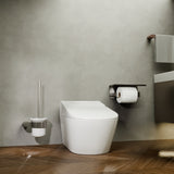 BIANCA TOILET BRUSH HOLDER GUN METAL