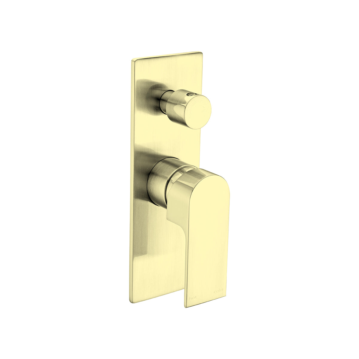 Bianca Shower Mixer With Divertor Brushed Gold