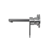 Ecco Wall Basin/Bath Mixer Separate Back Plate Gun Metal