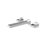 Pearl Wall Basin Set Chrome