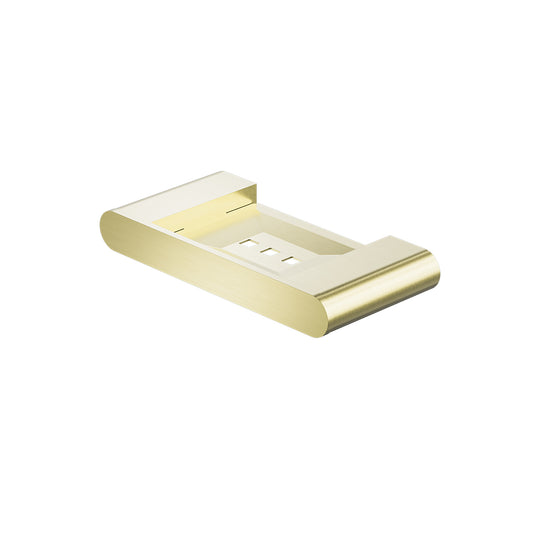 BIANCA SOAP DISH HOLDER BRUSHED GOLD