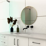 MECCA WALL MOUNTED SWIVEL BATH SPOUT ONLY 225MM MATTE BLACK
