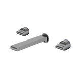 Pearl Wall Basin Set Gun Metal