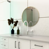 Mecca Wall Basin/Bath Mixer Swivel Spout Matte White