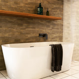 Ecco Wall Basin/Bath Mixer Gun Metal