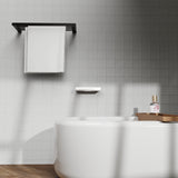 BIANCA SOAP DISH HOLDER BRUSHED NICKEL