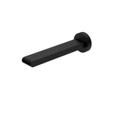 Bianca Fixed Bath Spout Only 200mm Matte Black