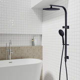 BIANCA TWIN SHOWER MATTE BLACK