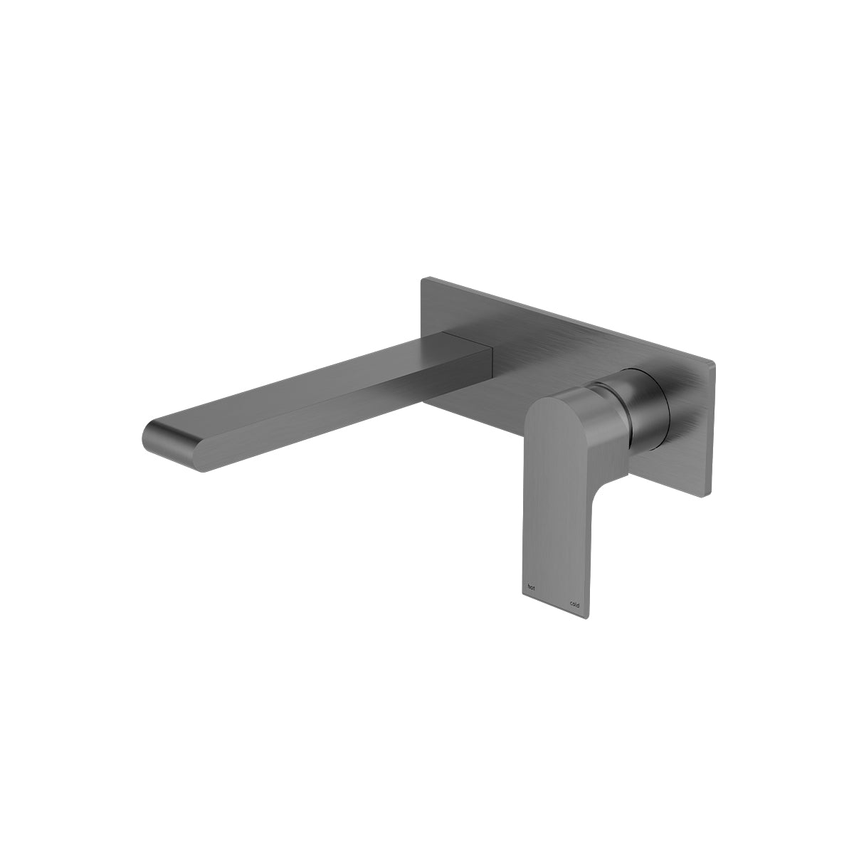 Bianca Wall Basin/Bath Mixer 187mm Gun Metal