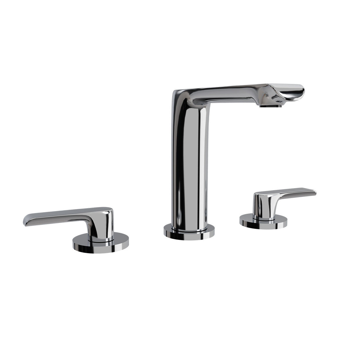 Avid 3 Tap Hole Basin Set - Polished Chrome