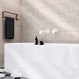 MECCA BASIN/BATH SPOUT ONLY 260MM MATTE WHITE