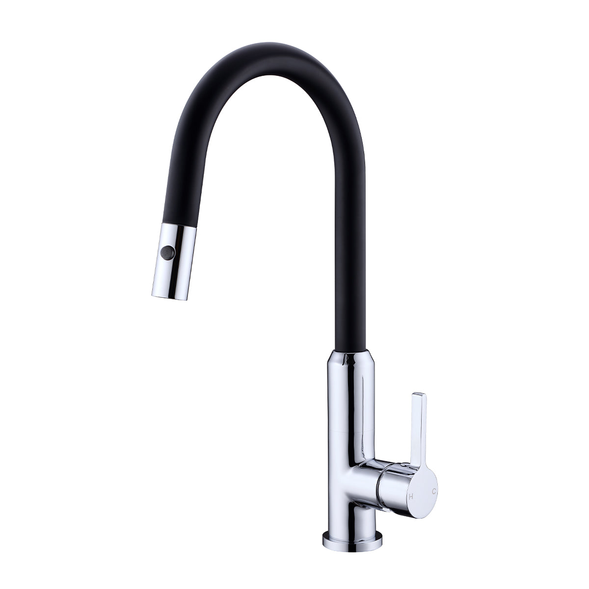 Pearl Pull Out Sink Mixer With Vegie Spray Function Matte Black