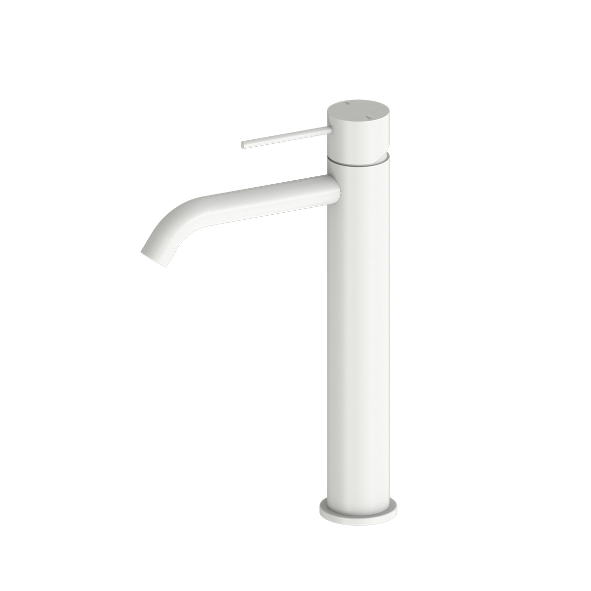Mecca Tall Basin Mixer Matte White