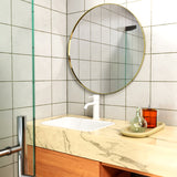 Mecca Basin Mixer Matte White