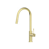 Opal Pull Out Sink Mixer With Vegie Spray Function Brushed Gold