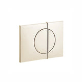 Note Flush Plate (Mechanical) Brushed Bronze 75891T-BV