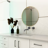 Mecca Wall Basin/Bath Mixer Swivel Spout 225mm Gun Metal