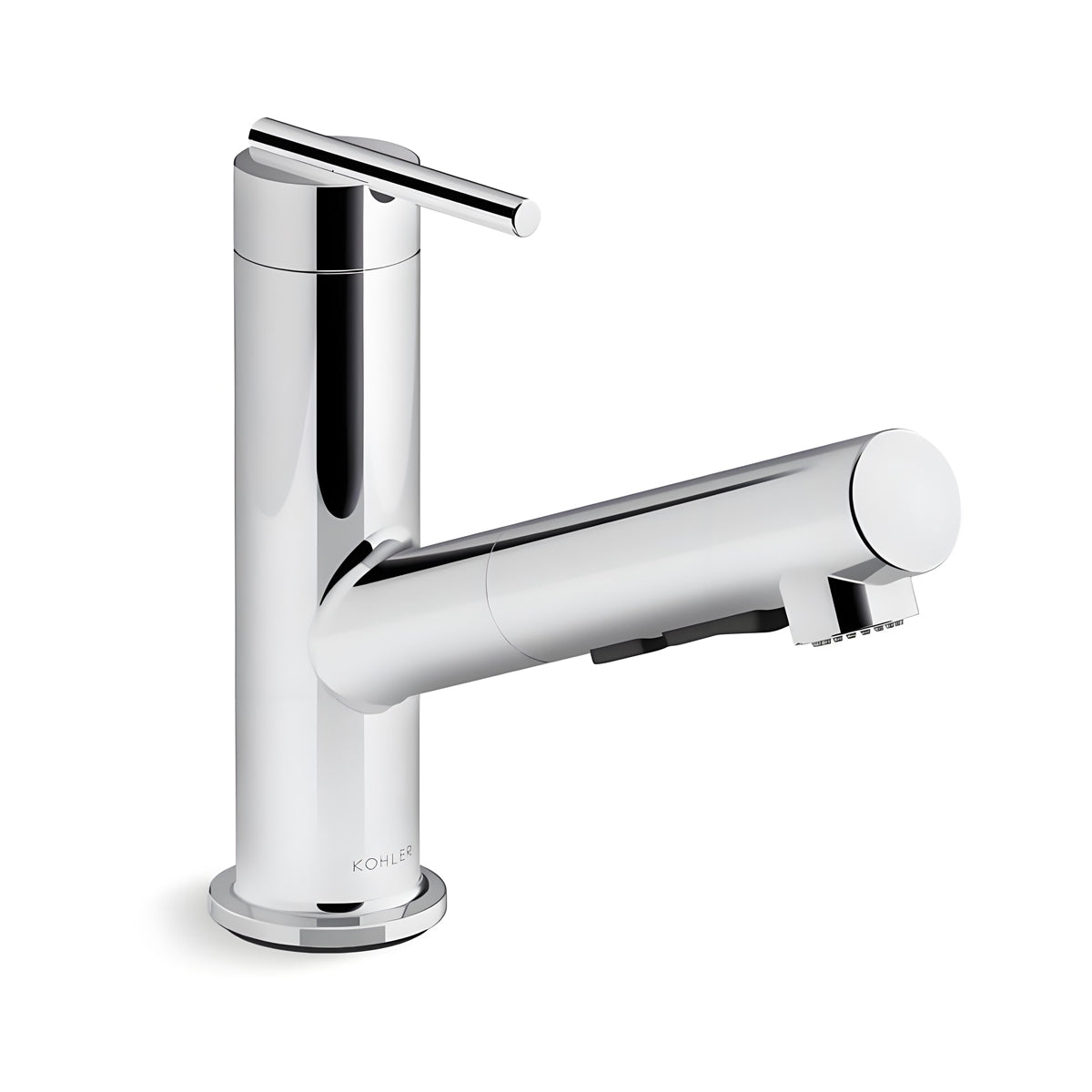 Crue Pull-Out Kitchen Mixer Polished Chrome
