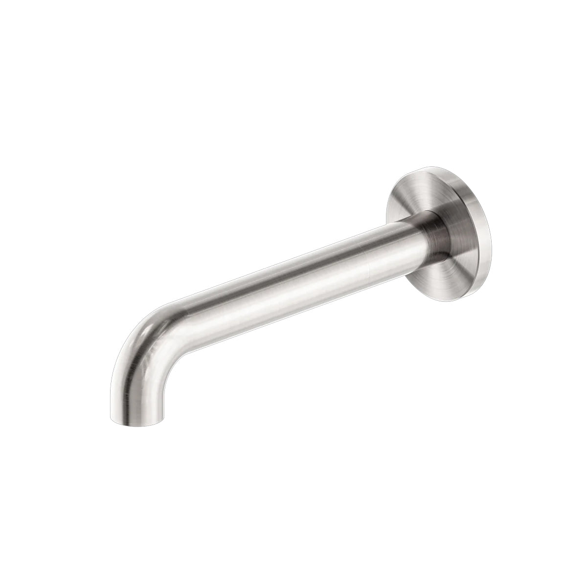 MECCA BASIN/BATH SPOUT ONLY 260MM BRUSHED NICKEL