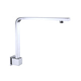 Square Swivel Shower Arm Chrome