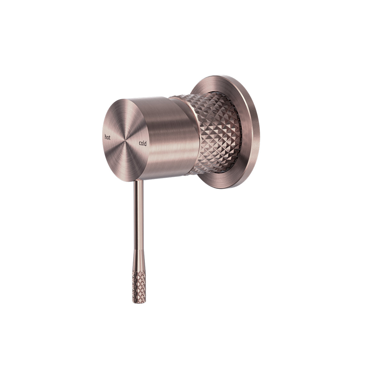Opal Shower Mixer 60mm Plate Brushed Bronze