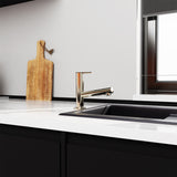Crue Pull-Out Kitchen Mixer Vibrant Stainless