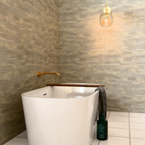 Components Wall Mount Bath Spout - Brushed Brass