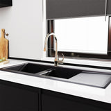 Simplice Pull Down Kitchen Mixer Vibrant Stainless
