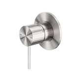 Mecca Shower Mixer 80mm Plate Brushed Nickel