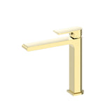 BIANCA MID TALL BASIN MIXER BRUSHED GOLD