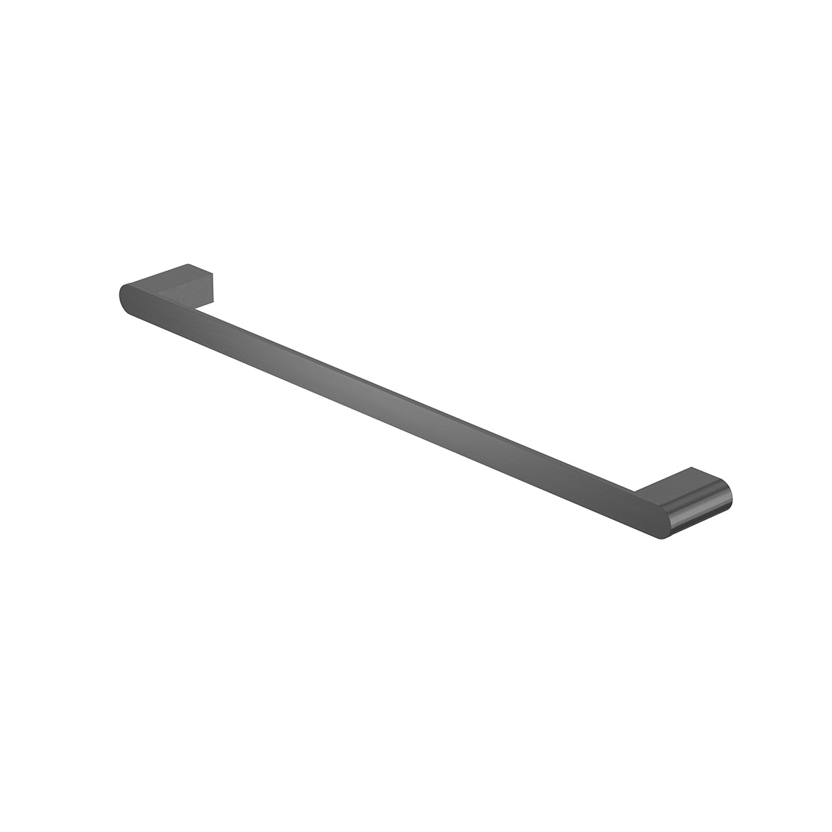 BIANCA 240V SINGLE HEATED TOWEL RAIL GUN METAL